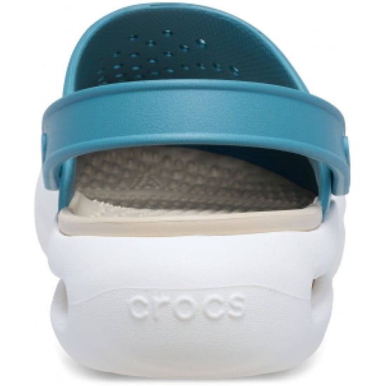 Women's Crocs Inmotion Closed Toe Shuv Clogs in Fog - Image 3