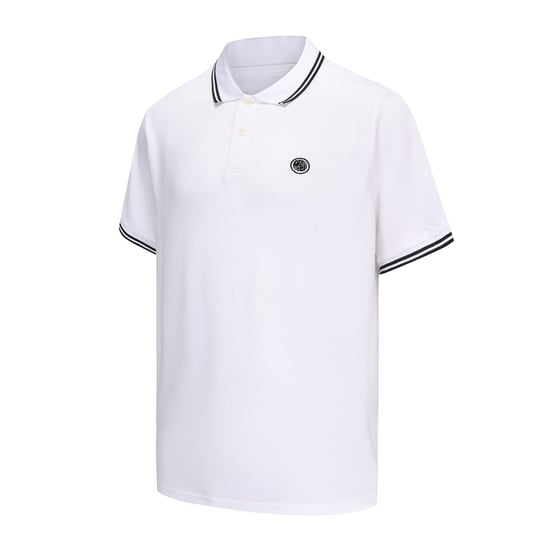 Men's Pretty Green Barton Polo in White - Image 3