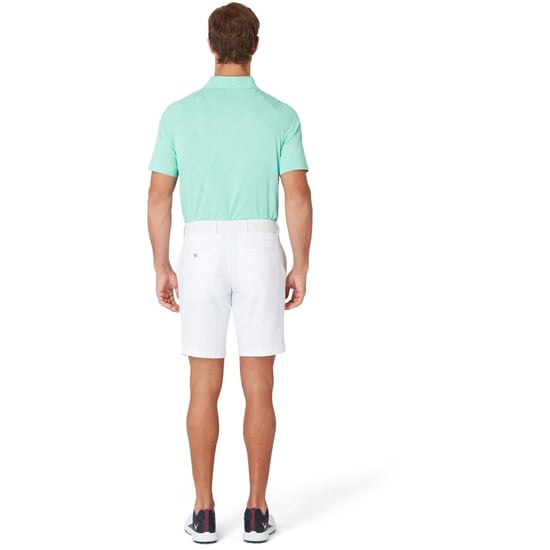 Men's Callaway Emea Collared Neck Short Sleeve Polo Shirt in Neptune Green - Image 3