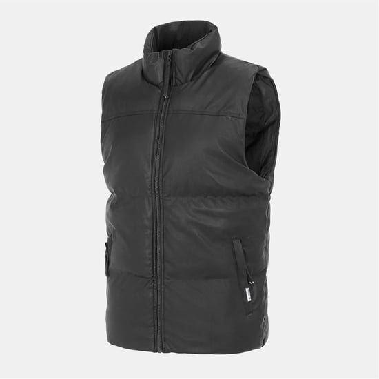 Men's Firetrap Men’s Gilet in Black - Image 3