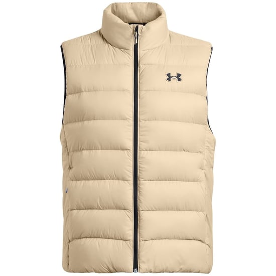 Men's Under Armour Armour Legend Down Vest Gilet in Brown - Image 1