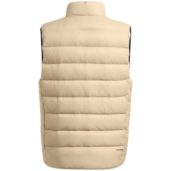 Men's Under Armour Armour Legend Down Vest Gilet in Brown - Image 2