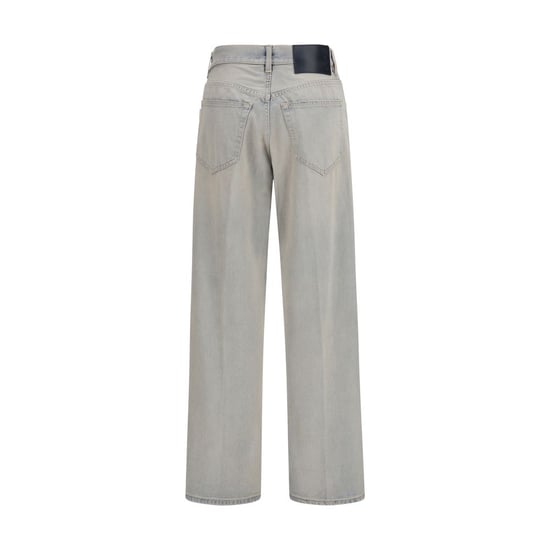 Haikure Blauwe Katoenen Relaxed Fit Jeans - Image 2
