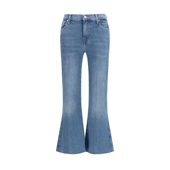 7FOR Blauwe Katoenen Flared Jeans - Image 1