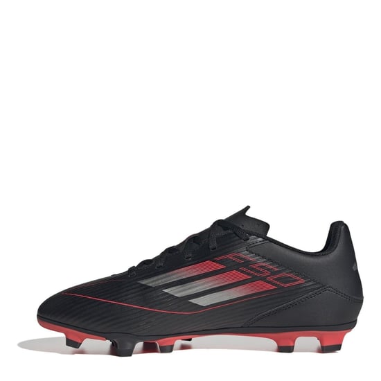 Men's adidas F50 Club Firm Ground Football Boots Adults in Core Black/Iron - Image 2