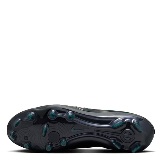 Men's Nike Legend 10 Elite Adults Firm Ground Football Boots in Black/Green - Image 3
