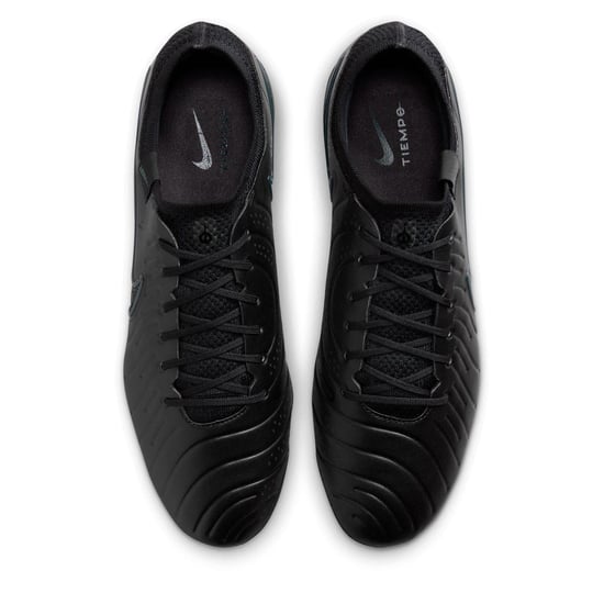 Men's Nike Legend 10 Elite Adults Firm Ground Football Boots in Black/Green - Image 6