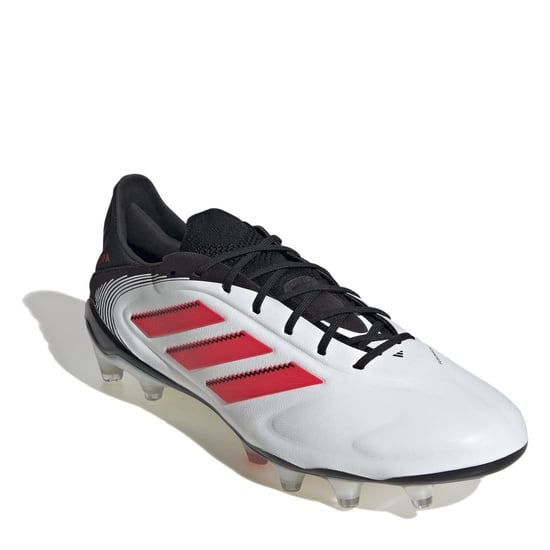Men's adidas Copa Pure Iii Elite Adults Firm Ground Football Boots in White/Red - Image 3