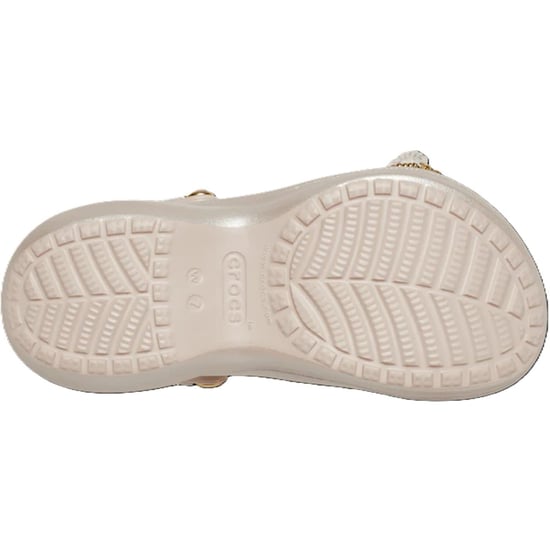 Women's Crocs Bedazzled Platform Shuv Clogs in Quartz - Image 2