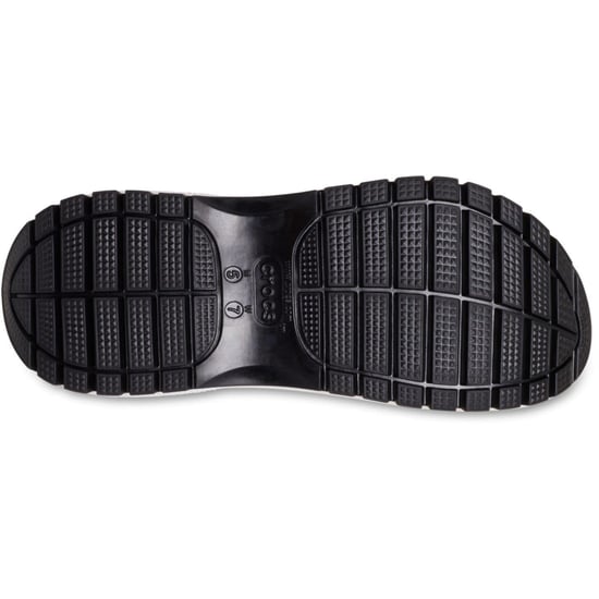 Women's Crocs Hrin Platform Low Heel Clogs in Black - Image 3
