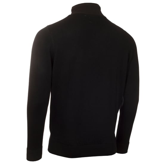 Men's Calvin Klein Golf G Half Z Sweat in Black - Image 2