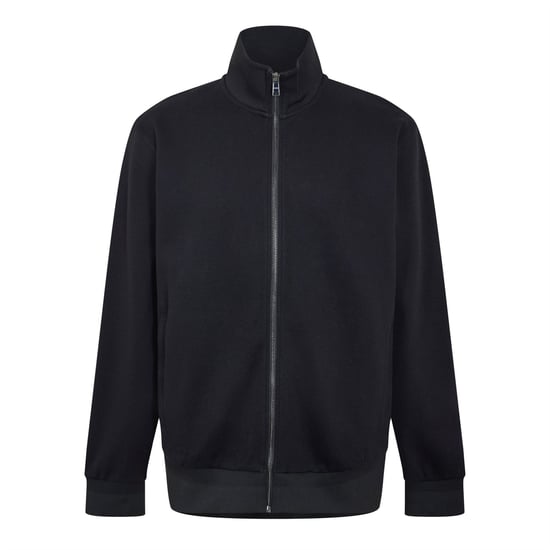Men's Boss Hshepherd 100 Full Zip Fleece Hoodie in Black - Image 1