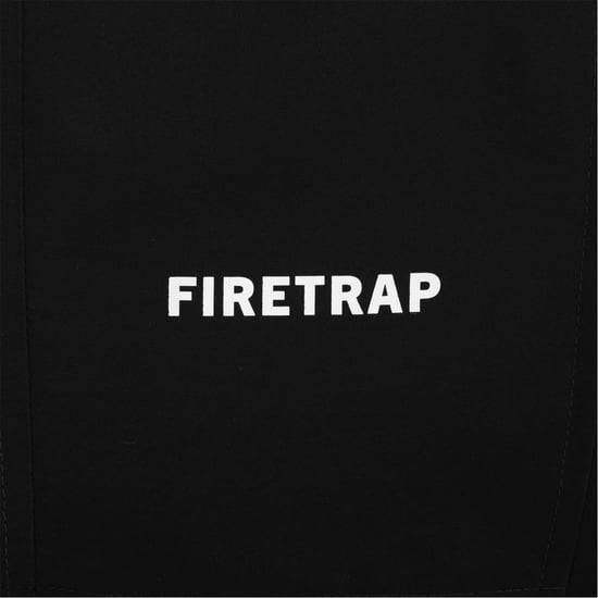 Men's Firetrap Light Weight Jacket in Black - Image 4