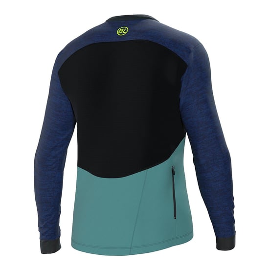 Men's Bicycle Line Ls Jersey Agordo in .Blue - Image 2