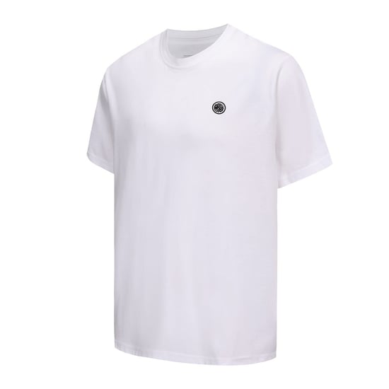 Men's Pretty Green Regular Fit Crew Neck T-Shirt in White - Image 3