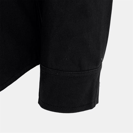 Men's Firetrap Heavy Shirt in Black - Image 5