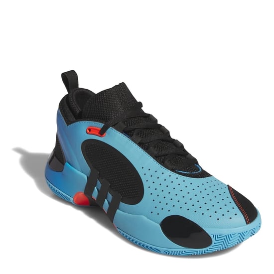 Men's adidas D.O.N Issue 5 Lace-Up Sneakers in Blue - Image 3