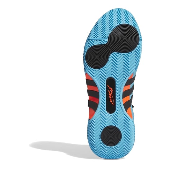 Men's adidas D.O.N Issue 5 Lace-Up Sneakers in Blue - Image 6