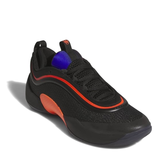 Men's adidas D.o.n. Issue #6 Spida Basketball Shoes in Black/Red - Image 3
