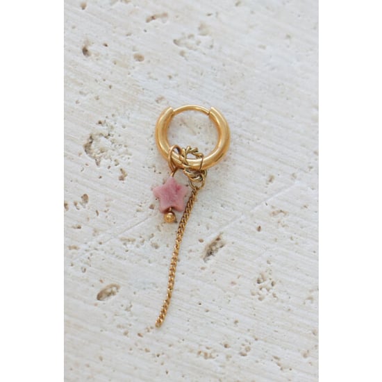 Label Kiki K.sh.330.1 chain pink star hoop - Image 3