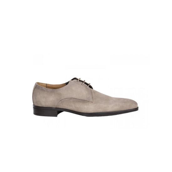 Giorgio 38202 beige suède veterschoen met rubber zool - Image 1
