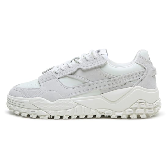 Men's Ellesse Luxe EL42 Lace-Up Lug Sole Sneakers in White - Image 2