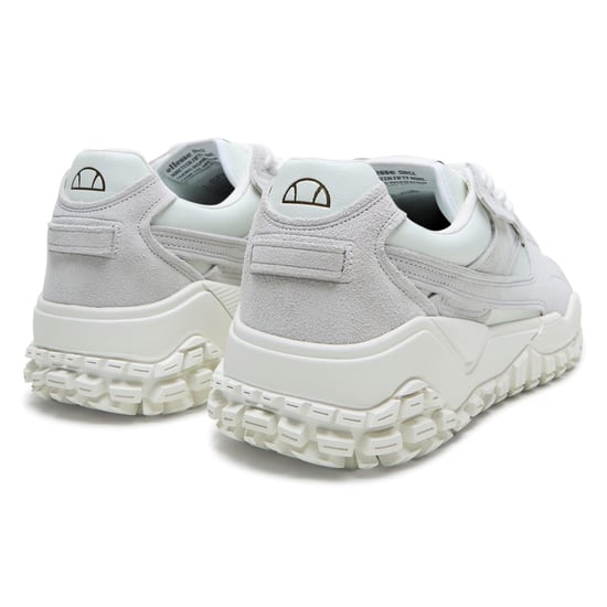 Men's Ellesse Luxe EL42 Lace-Up Lug Sole Sneakers in White - Image 4