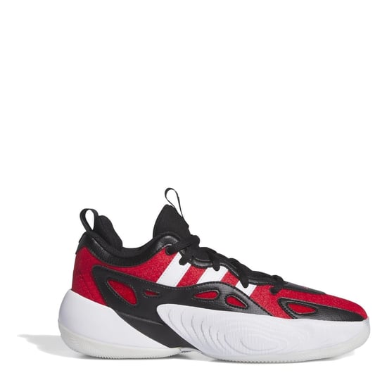 Men's adidas Trae Young Unlimited 2 Low Trainers in Red/Blk/Wht - Image 1