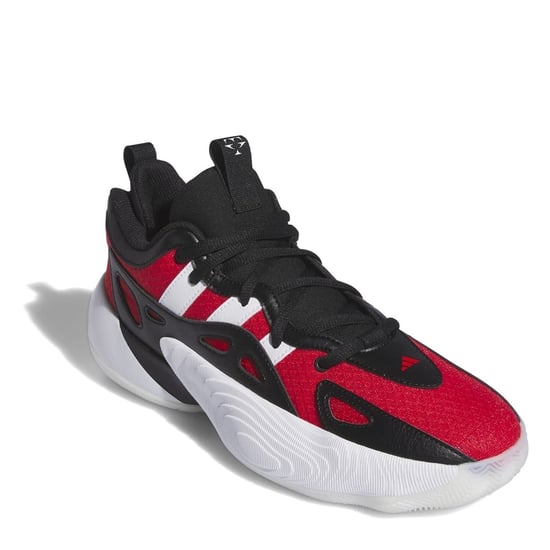 Men's adidas Trae Young Unlimited 2 Low Trainers in Red/Blk/Wht - Image 3