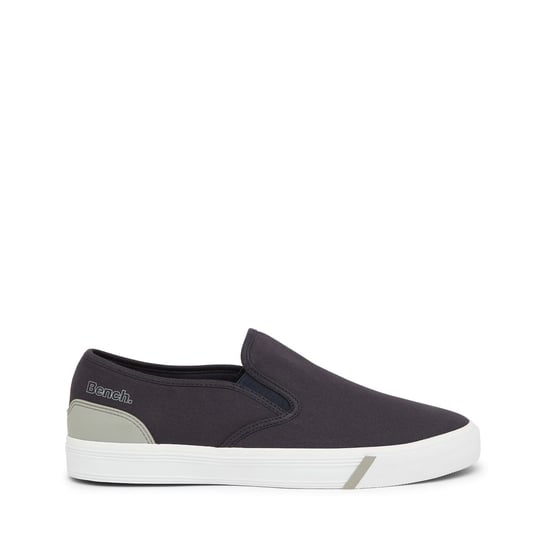 Men's Bench Solid Patterned Slip-On Sneakers in Navy - Image 1