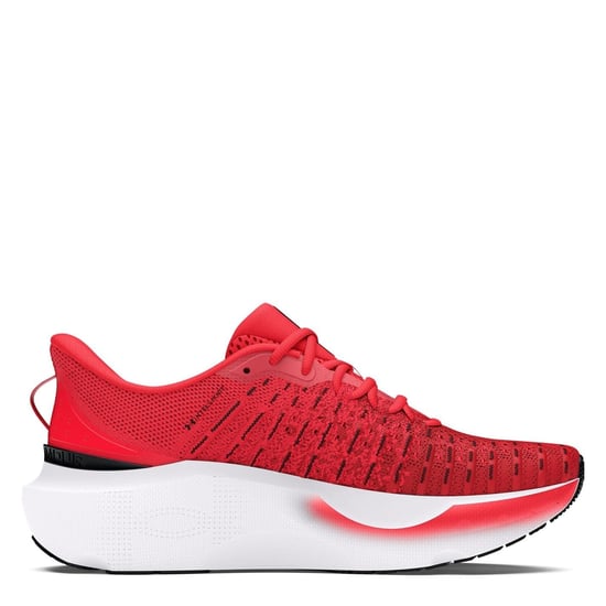 Men's Under Armour Infinite Elite Road Running Lace-Up Sneakers in Red - Image 6
