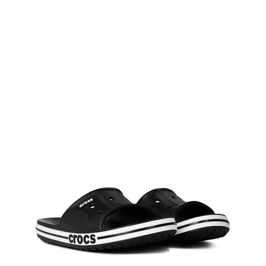 Men's Crocs Bayaband Slide in Black/White - Image 3
