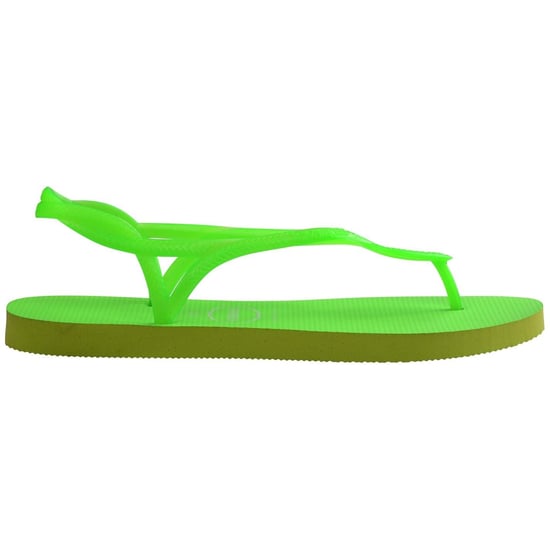 Women's Havaianas Neon Thong Toe Flip Flop Sandals in Green - Image 1