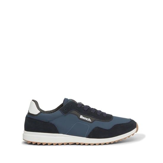 Men's Bench Brooke Lace-Up Trainers in Navy - Image 1