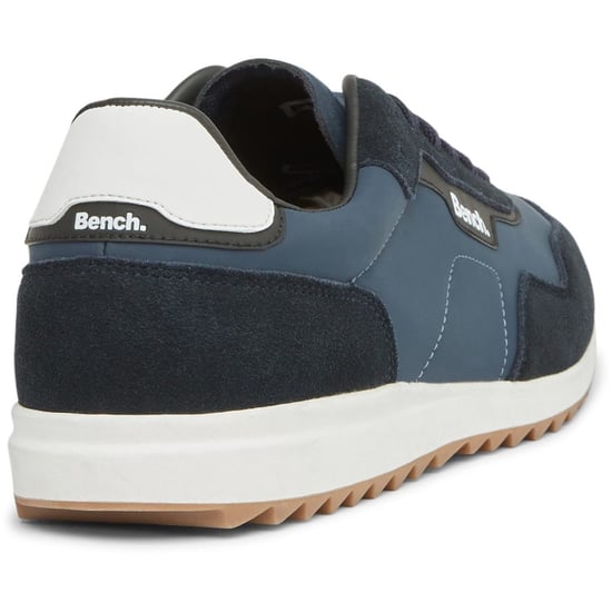 Men's Bench Brooke Lace-Up Trainers in Navy - Image 4