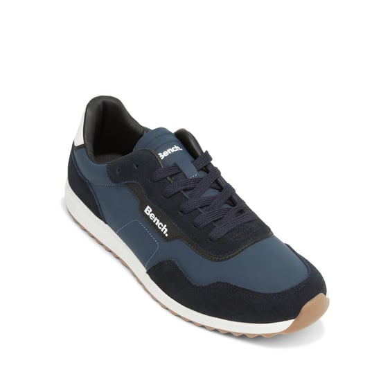 Men's Bench Brooke Lace-Up Trainers in Navy - Image 5