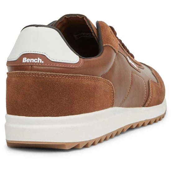 Men's Bench Brooke Lace-Up Trainers in Tan - Image 4