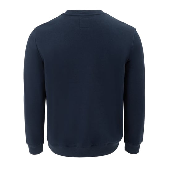 Men's Lonsdale Regular Fit Long Sleeve Crew Neck Sweatshirt in Navy - Image 2