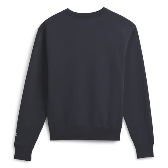 Men's adidas Originals Pw Basics Relaxed Fit Crew Neck Sweatshirt in Grey - Image 2
