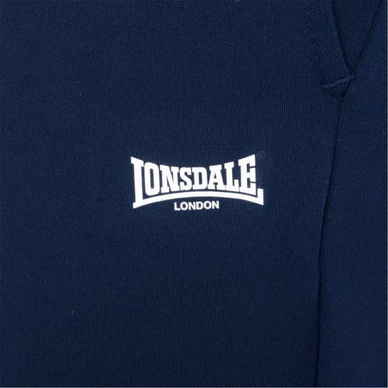 Men's Lonsdale Running Pants in Navy - Image 4