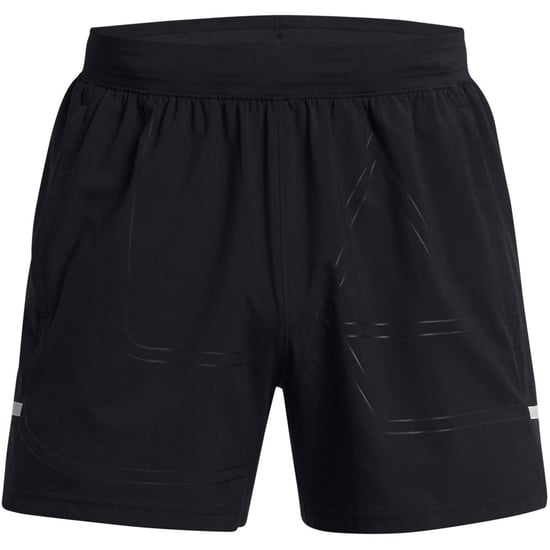 Men's Under Armour Zone Pro 5 Inch Track Shorts in Black - Image 1
