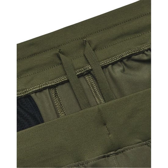 Men's Under Armour Unstoppable Tapered Jogging Bottoms in Green - Image 5