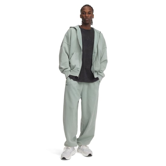 Men's Under Armour Icon Closed Hem Fleece Joggers in Green - Image 4
