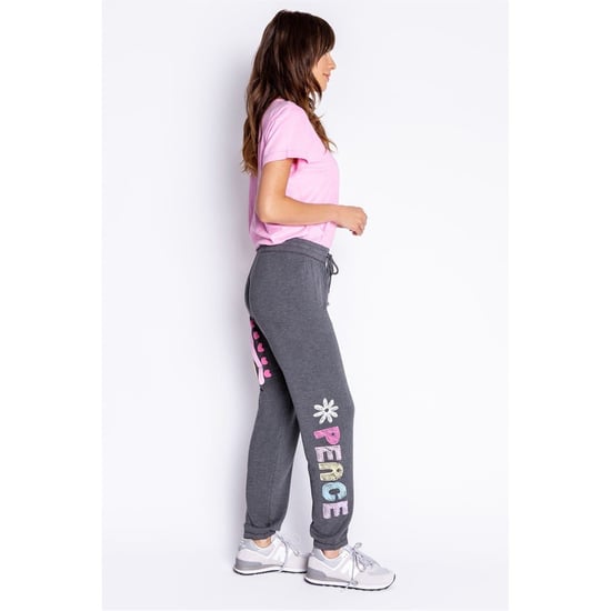Women's PJ Salvage Salvage Cuffed Pant in Anthrazit-Mel. - Image 5