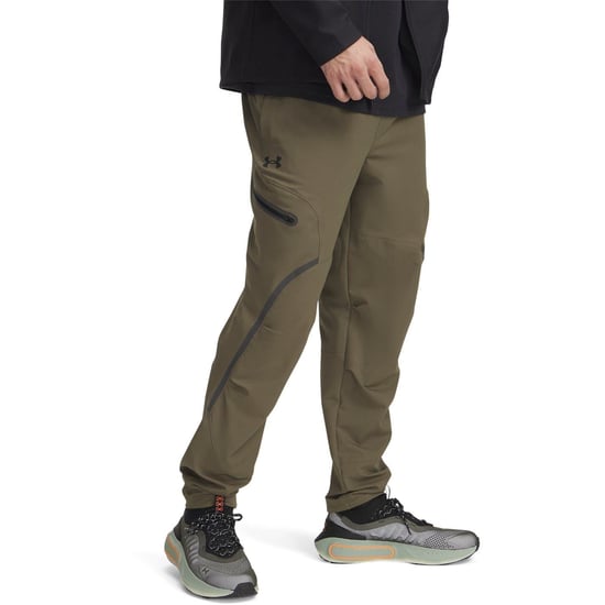 Men's Under Armour Unstoppable Solid Patterned Combat Pants in .Green - Image 1