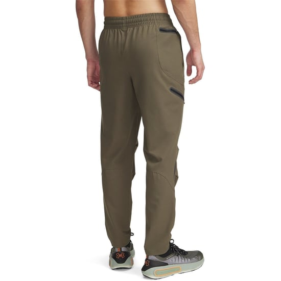 Men's Under Armour Unstoppable Solid Patterned Combat Pants in .Green - Image 2