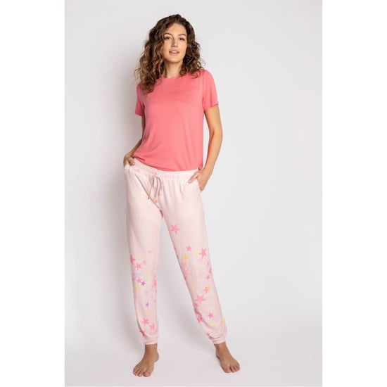 Women's PJ Salvage Salvage Peachy Party Pant in Rosa - Image 1