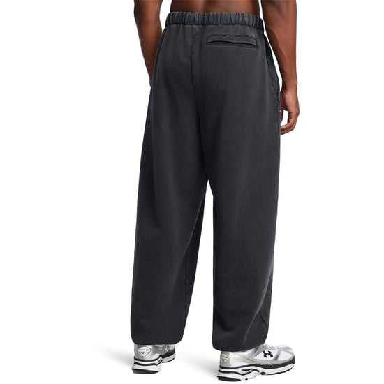 Men's Under Armour Icon Closed Hem Fleece Joggers in Black - Image 4
