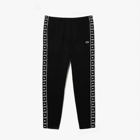 Men's Lacoste Tsuit Trousers in Black - Image 1