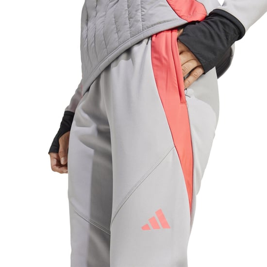Women's adidas Tiro24c Color Block Slim Track Pants in Light Onix - Image 5
